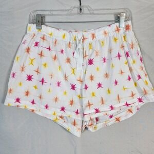 J.CREW Size Medium Re-Imagined 100% Cotton Starburst Boxer Sleep Lounge Shorts